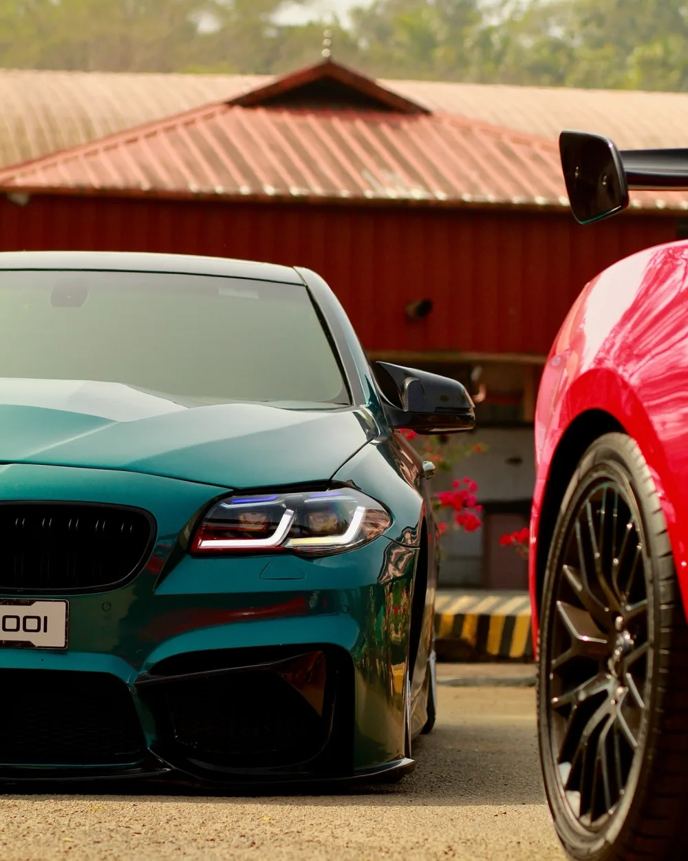 Supercars on display at the NSITE Moto Expo